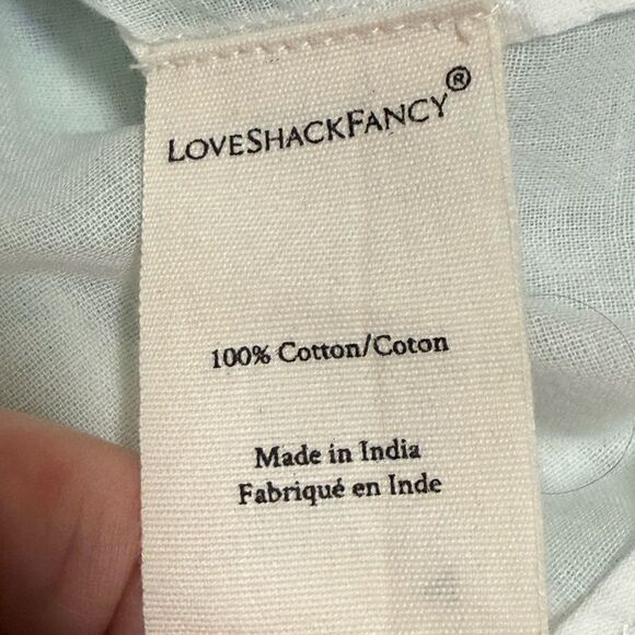 LoveShackFancy NWT Girls Lou Dress in Blue & Pink Floral Print. Size 12. - Picture 12 of 13